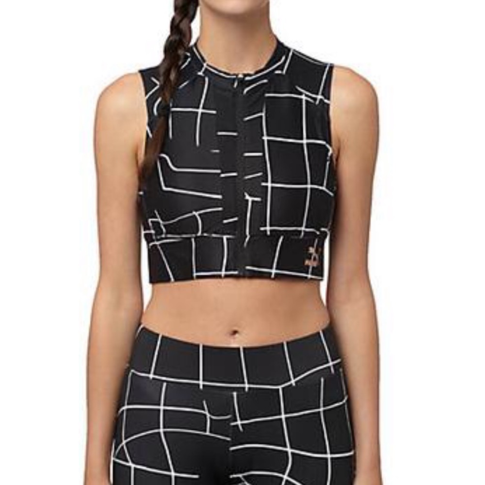 Puma Evo grid crop top*